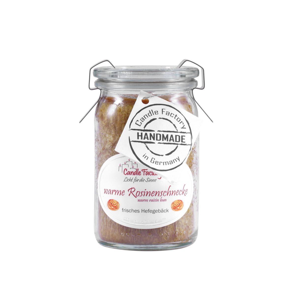 Warme Rosinenschnecke