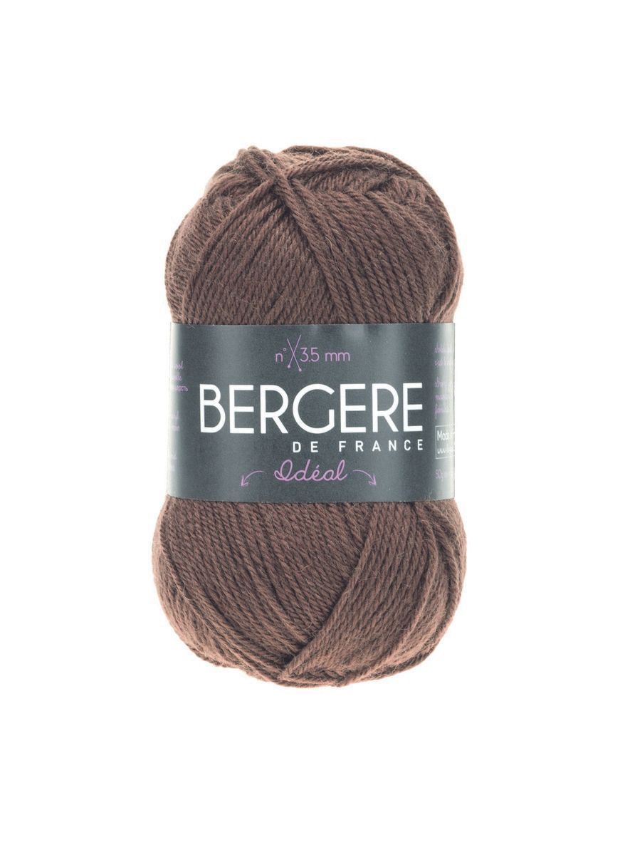 Bergere Ideal - Farbe Tabac, 125m/50g 40% gekämmte Wolle, 30% Polyacryl, 30% Polyamid