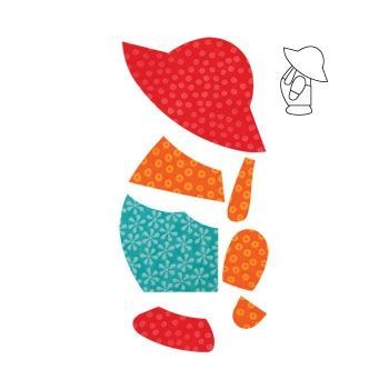 Accuquilt Stanzform Overall Sam - 55062 