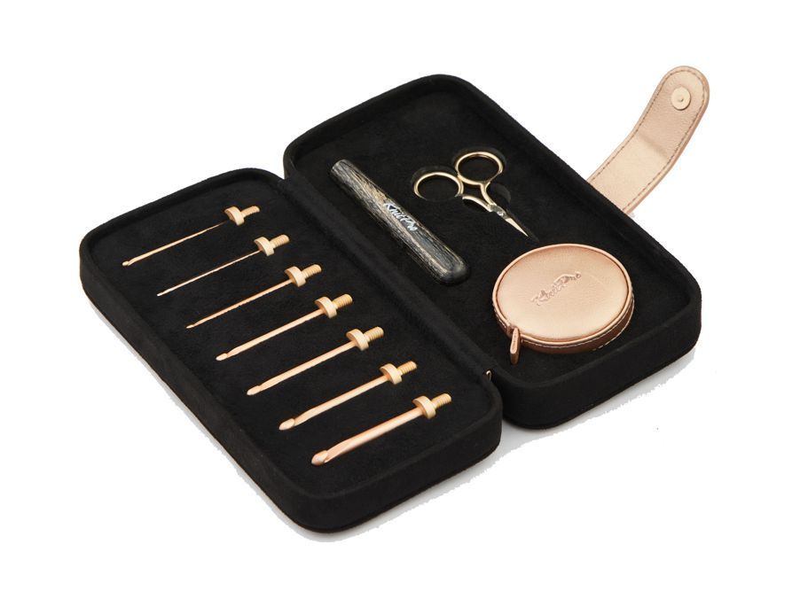 KnitPro Häkelnadelset Oasis mit austauschbaren Metall-Spitzen