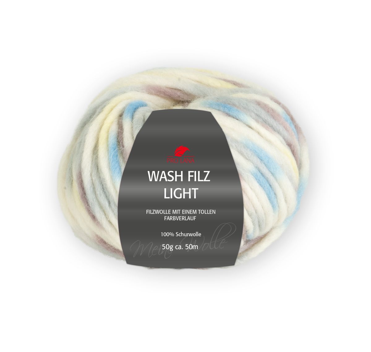 PRO LANA Wash Filz Light 100% Schurwolle 