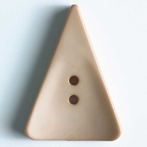 Modeknopf Größe 48 mm hellbraun