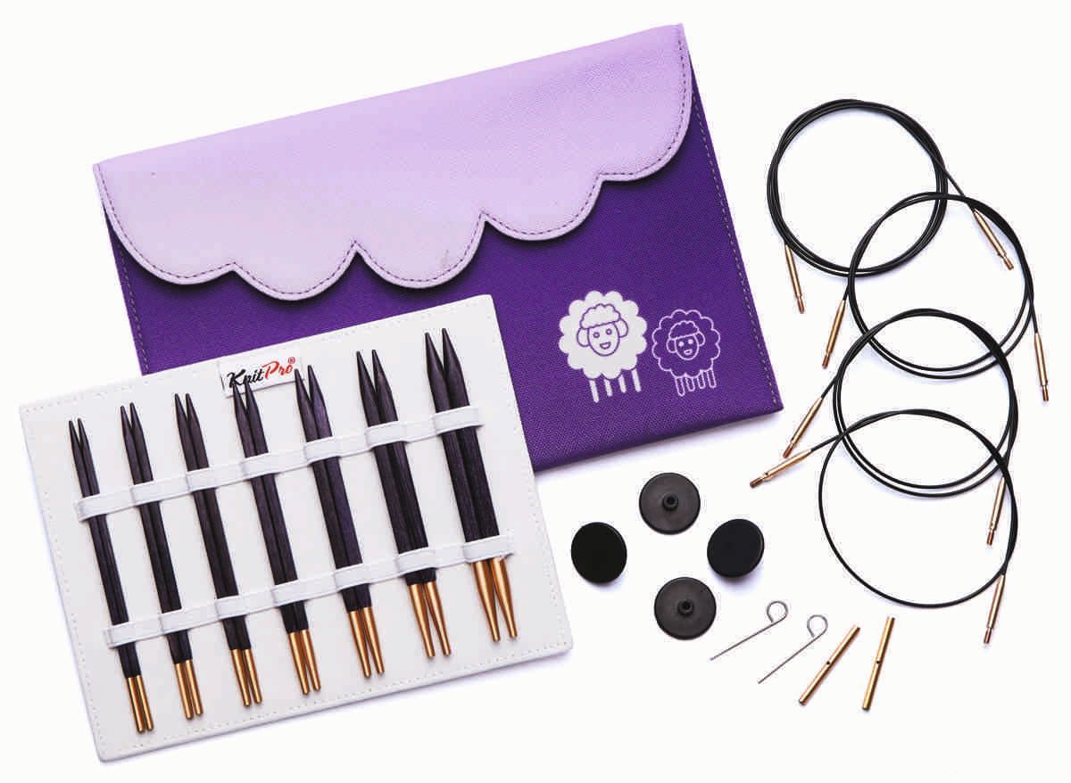 KnitPro Jadore Cubics Nadelspitzen Set Deluxe Set B-WARE