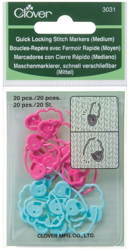 Maschenmarkierer, schnell verschließbar  mittel - 3031