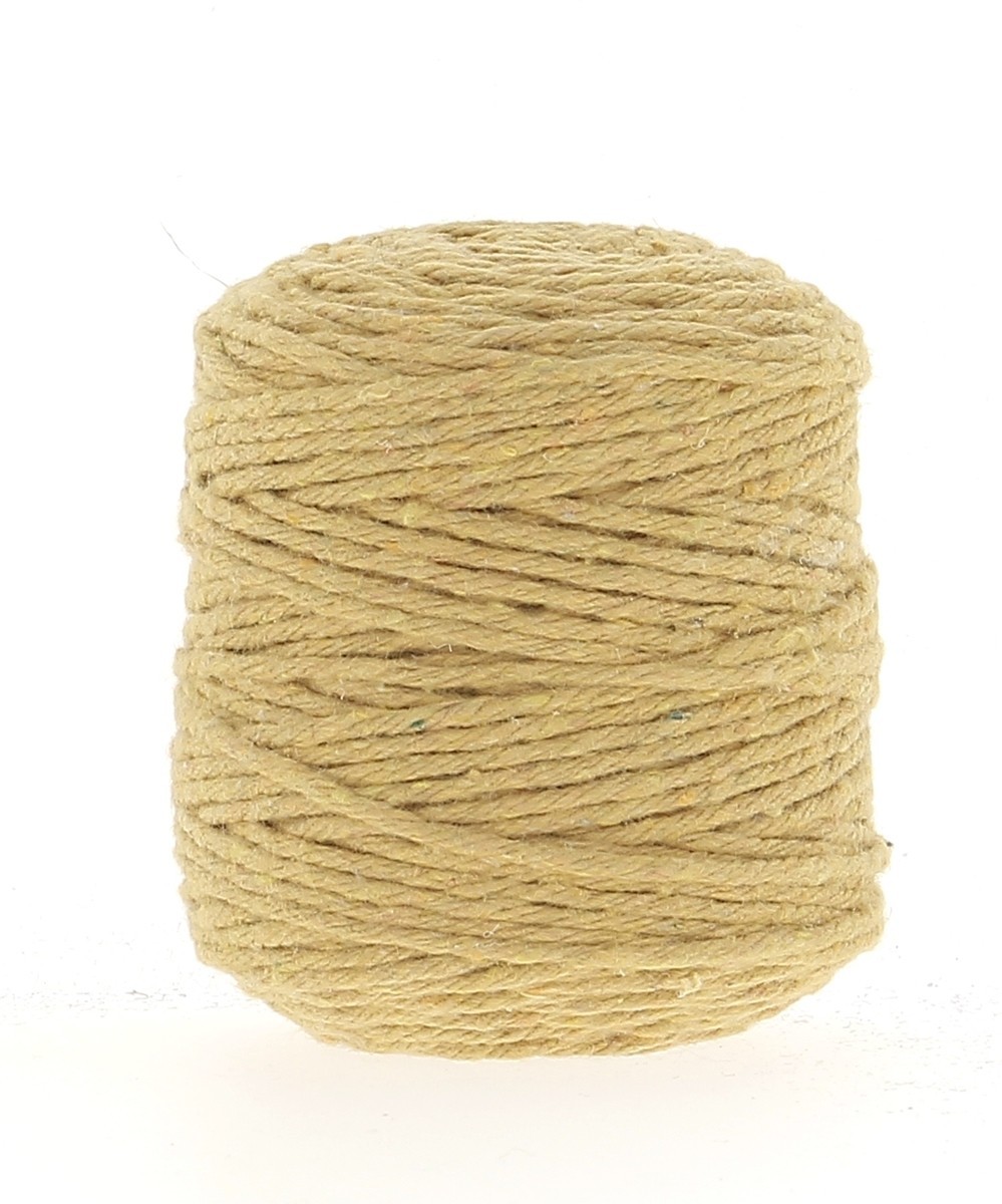Hoooked Eco Barbante Milano Fb. Curry 50g 100% recyceltes Garn Ökogarn