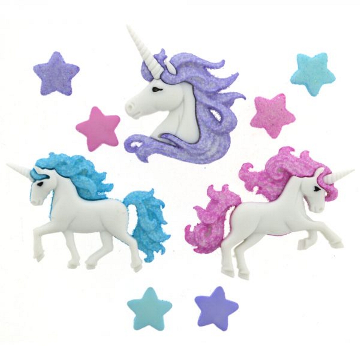 Dress It Up Knöpfe Magische Einhörner Magical Unicorns
