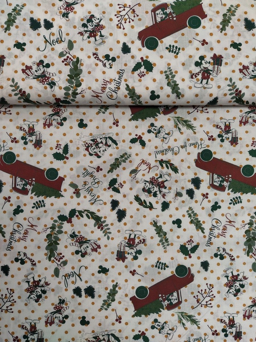 Weihnachtsstoff - Baumwollwebware Breite: ca. 140 cm 100% Baumwolle