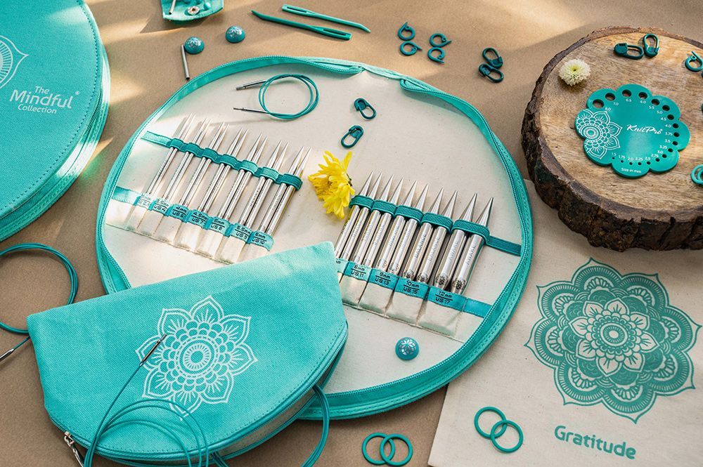 Knit Pro wechselb.Nadelspitzen Gratitude Set The Mindful Collection, 13 cm