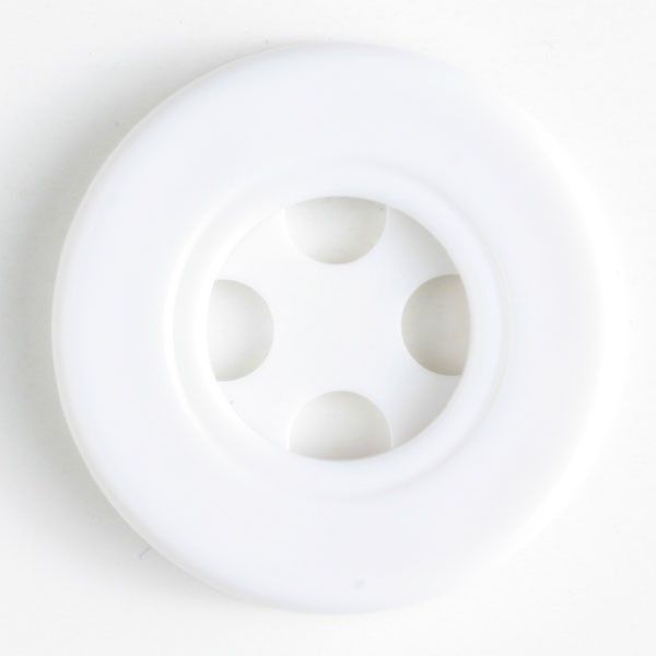 Modeknopf Größe 30 mm weiss 