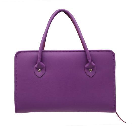 KnitPro Kunstledertasche Violett
