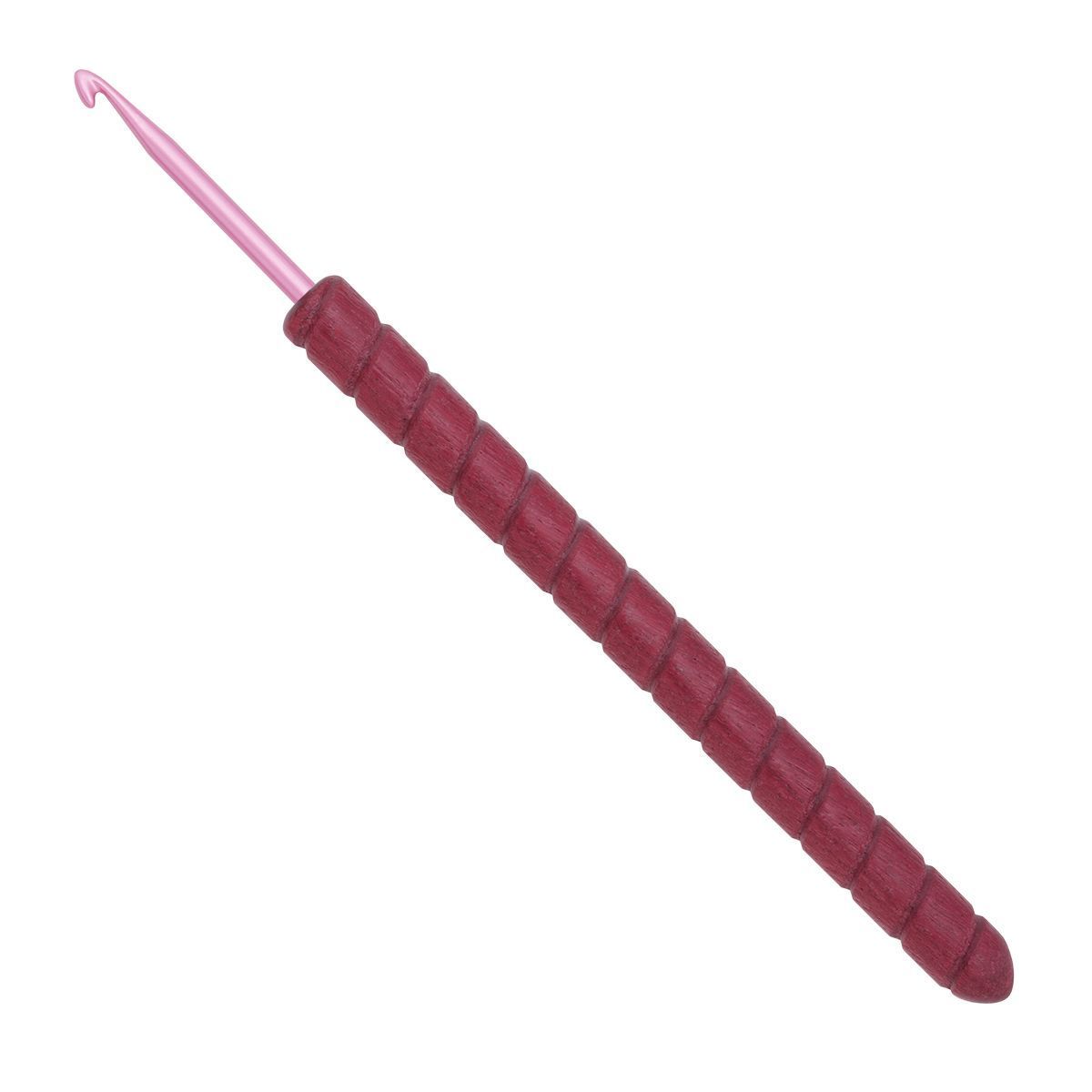 addiUnicorn Purpleheart Wollhäkelnadel mit Wellenstruktur