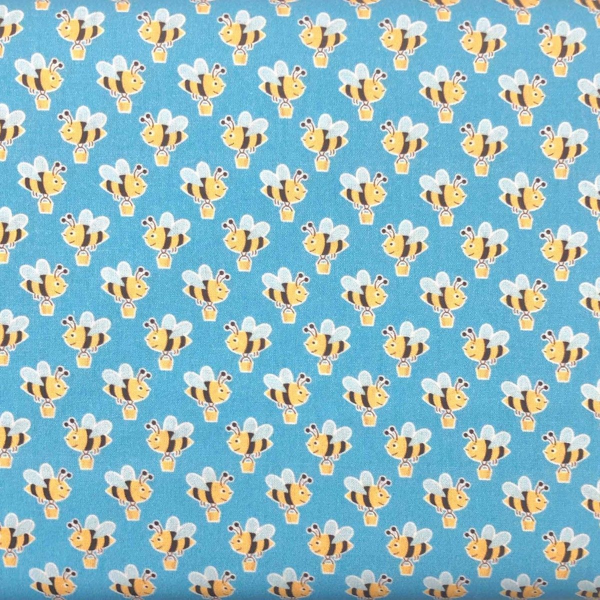 Baumwollstoff Buzzy  Bees ca. 112cm (44"), 100% Baumwolle Baumwollstoff Buzzy  Bees ca. 112cm (44"), 100% Baumwolle