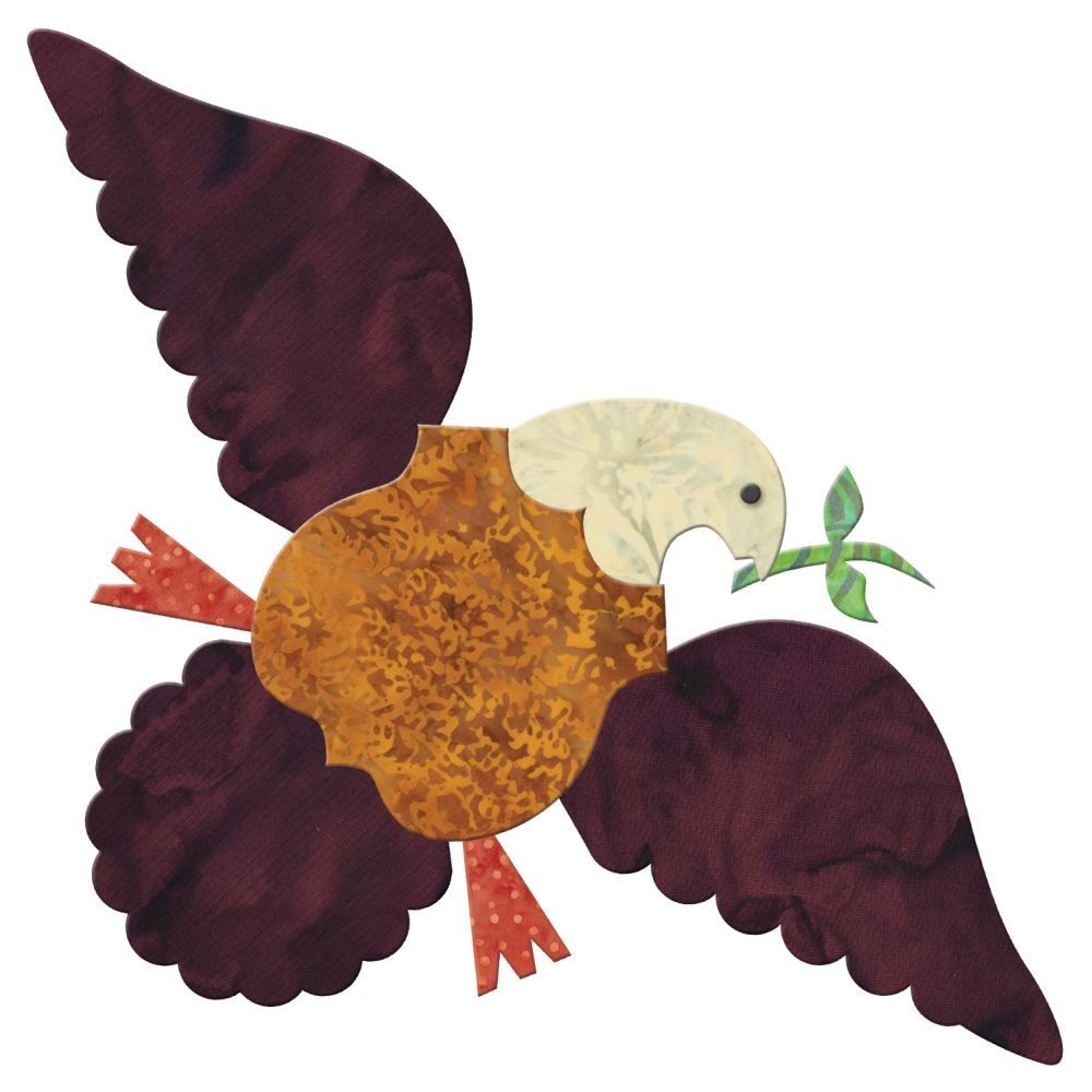 Accuquilt Stanzform Adler by Eleanor Burns