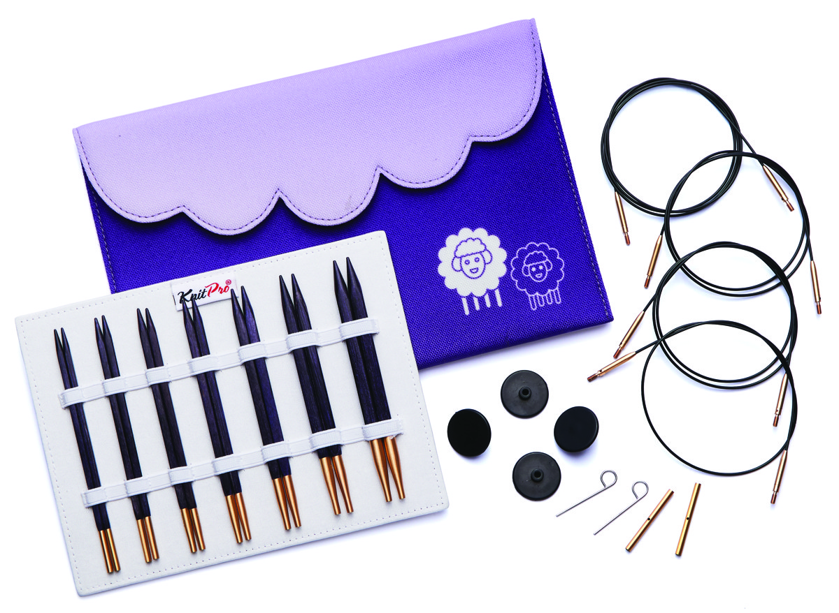 KnitPro Jadore Cubics Nadelspitzen Set Deluxe Set