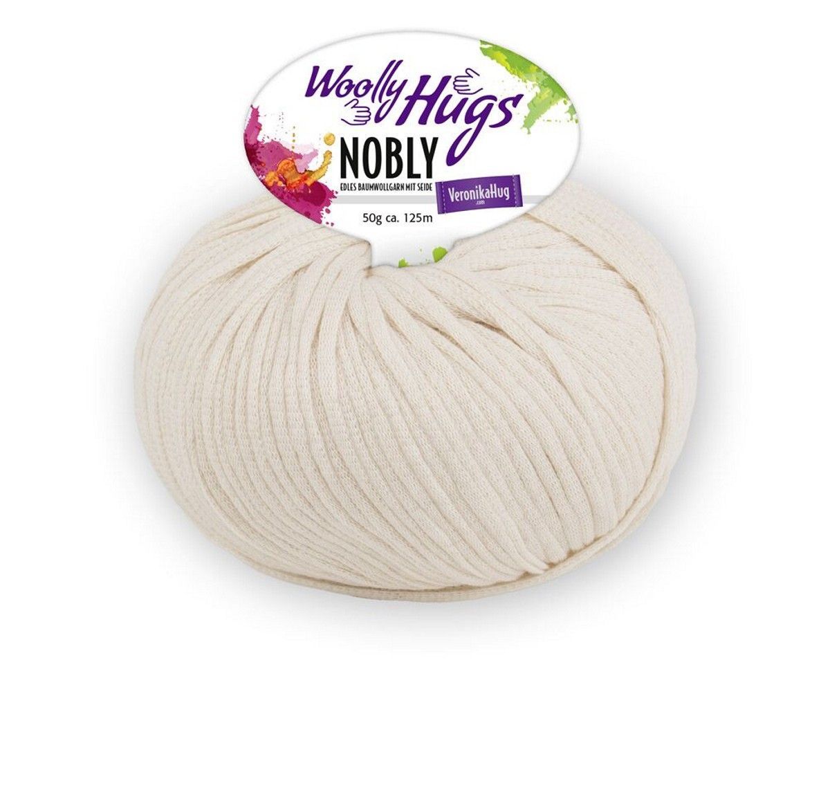 Woolly Hugs Nobly, Fb 33 74% Baumwolle / 26% Seide