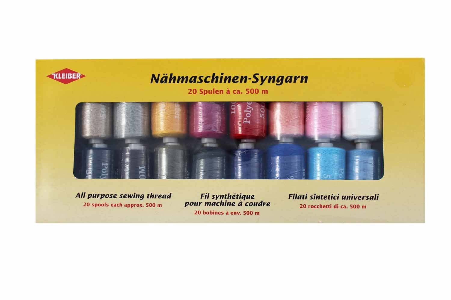 Nähgarnsortiment, 100% Polyester 