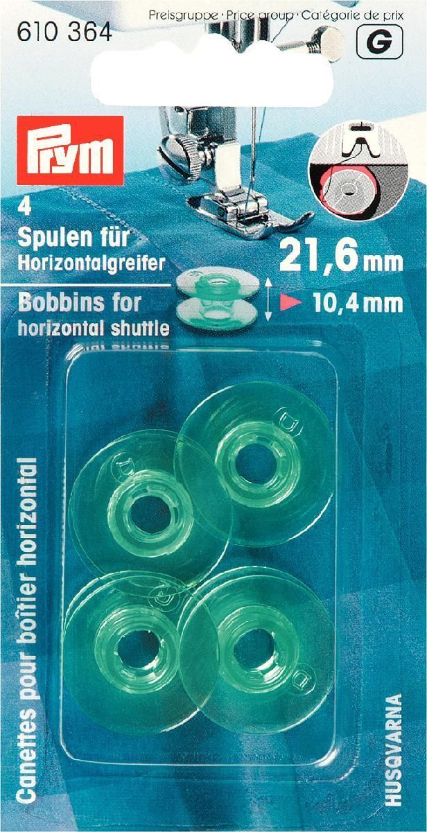 Nähmasch-Spulen Horizontalgr 21,6 mm 