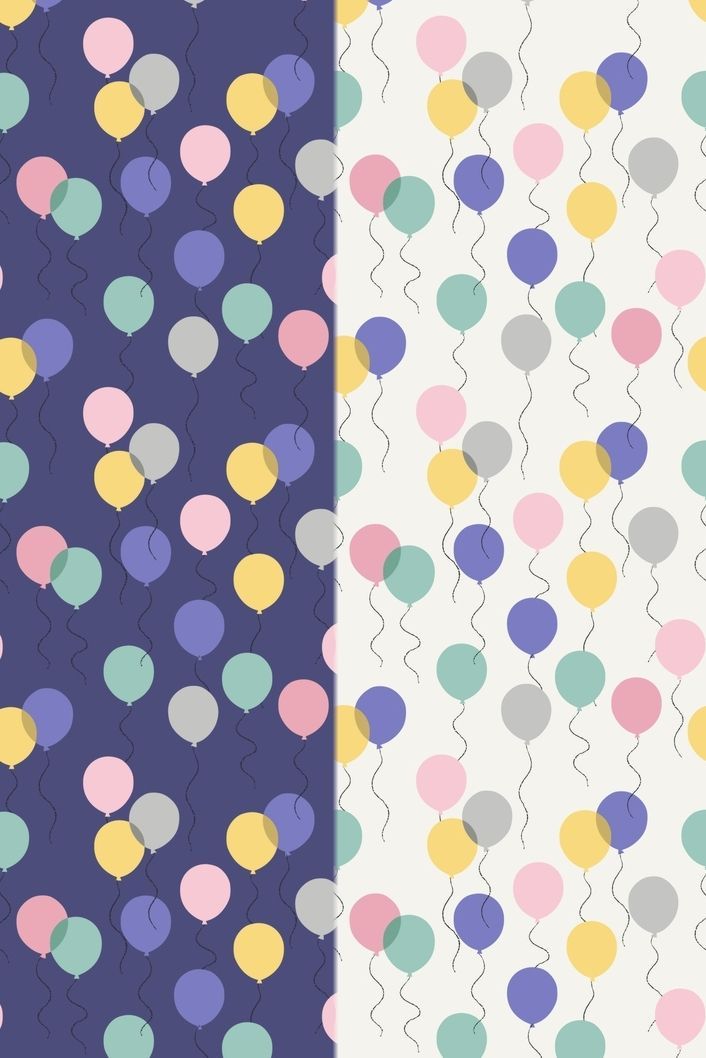Baumwollwebware April Showers Balloons in verschiedenen Farben Baumwollwebware April Showers Balloons in verschiedenen Farben