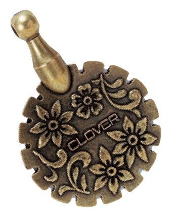 Fadenschneider Anhänger Gold 