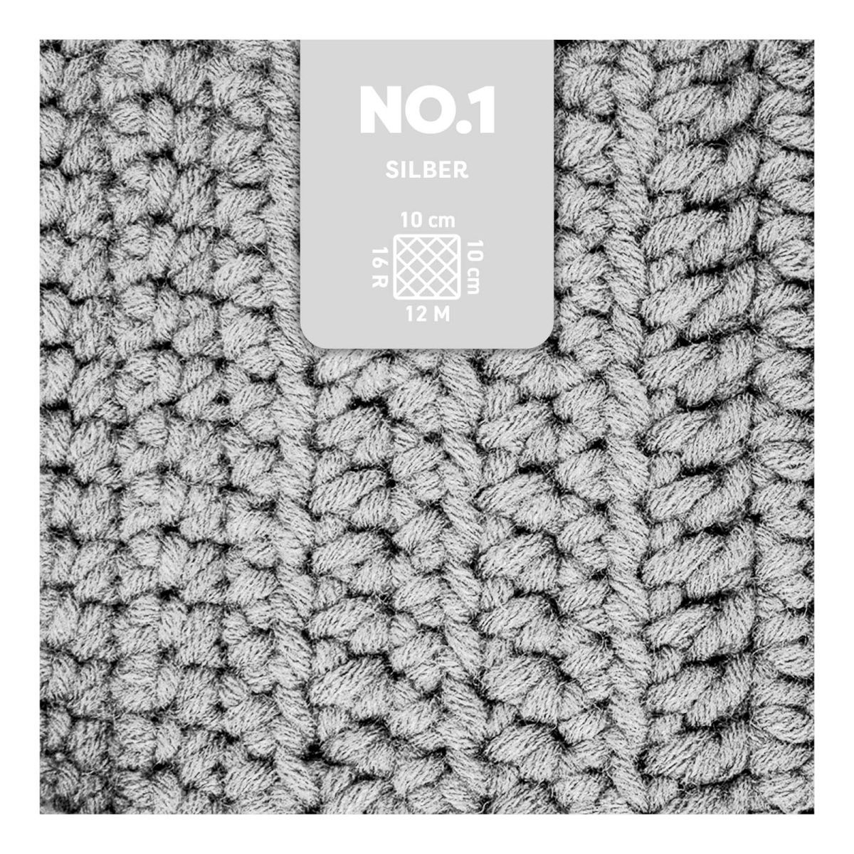 myboshi No.1, 70% Polyacryl, 30% Merino 50g/55m, Nadelstärke 6-7mm