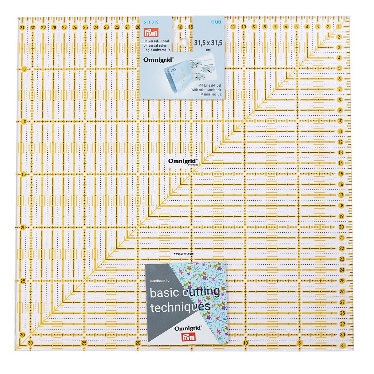 Universal-Lineal 31,5 x 31,5 cm  