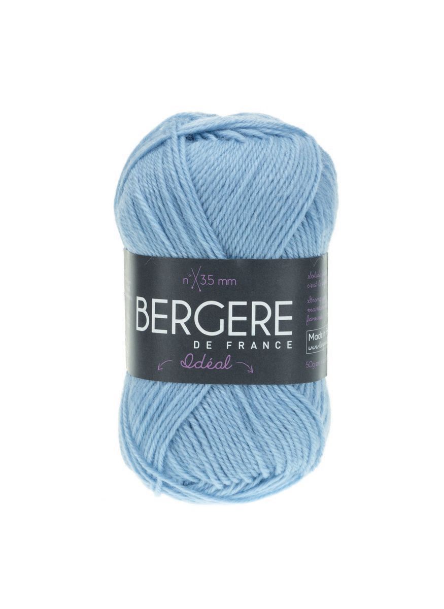 Bergere Ideal - Farbe Linaire, 125m/50g 40% gekämmte Wolle, 30% Polyacryl, 30% Polyamid 
