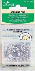Glaskopfstecknadeln für Applikationen 0,6 x 20 mm, 150 Stück, nickelfrei