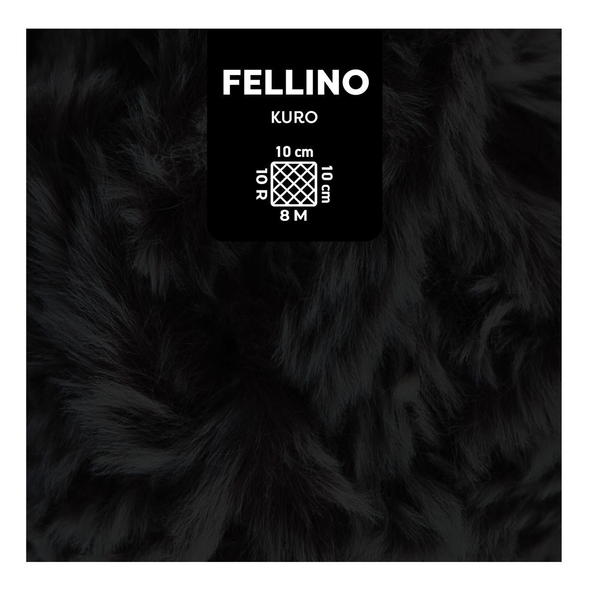 myboshi Fellino aus 100% Polyester 100g pro Knäuel, Lauflänge 65m