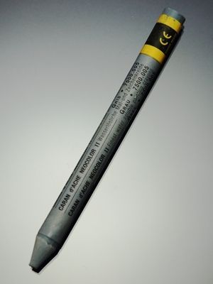 Stoffmarkierstift Caran d'Ache grau wasserlöslich