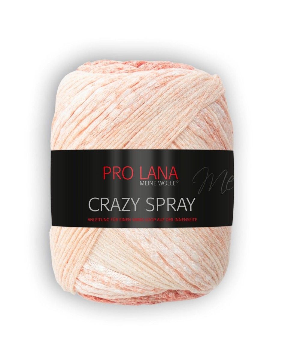 PRO LANA Crazy Spray, 66% Viskose,  34% Baumwolle; 280m / 150g - Fb. 25