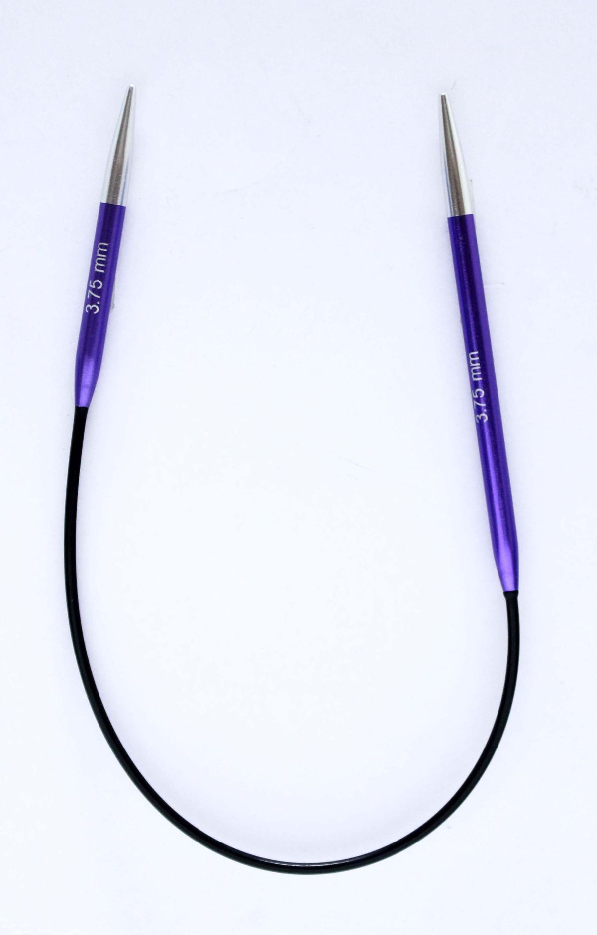 KnitPro Rundstricknadel ZING, 25cm mit jeweils 45mm-+70mm-Spitze
