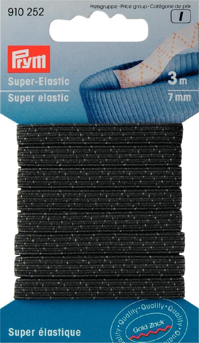 Super-Elastic 7mm schwz 3m 