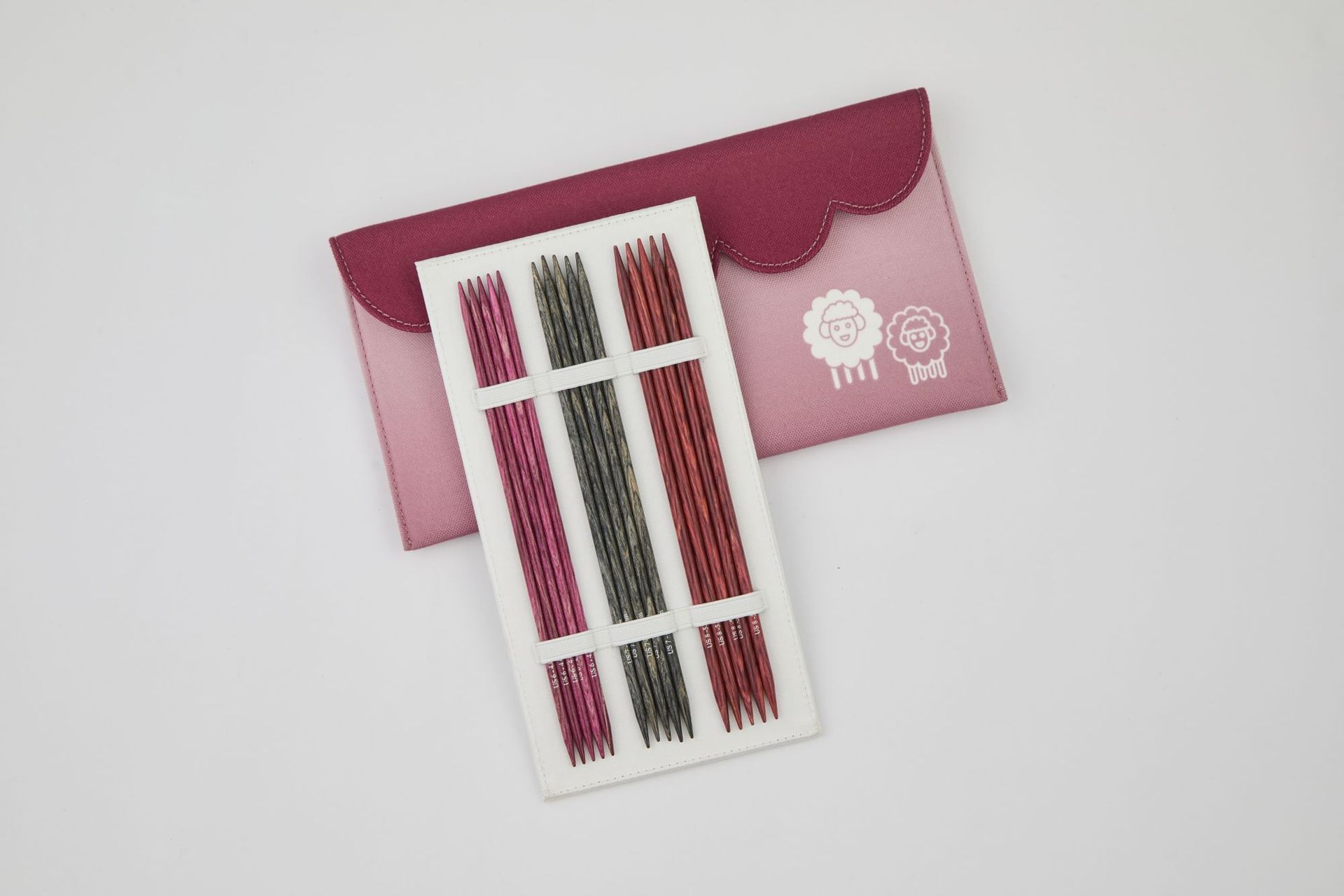 KnitPro Nadelspiel Set DREAMZ in Stoffetui, in verschiedenen Längen