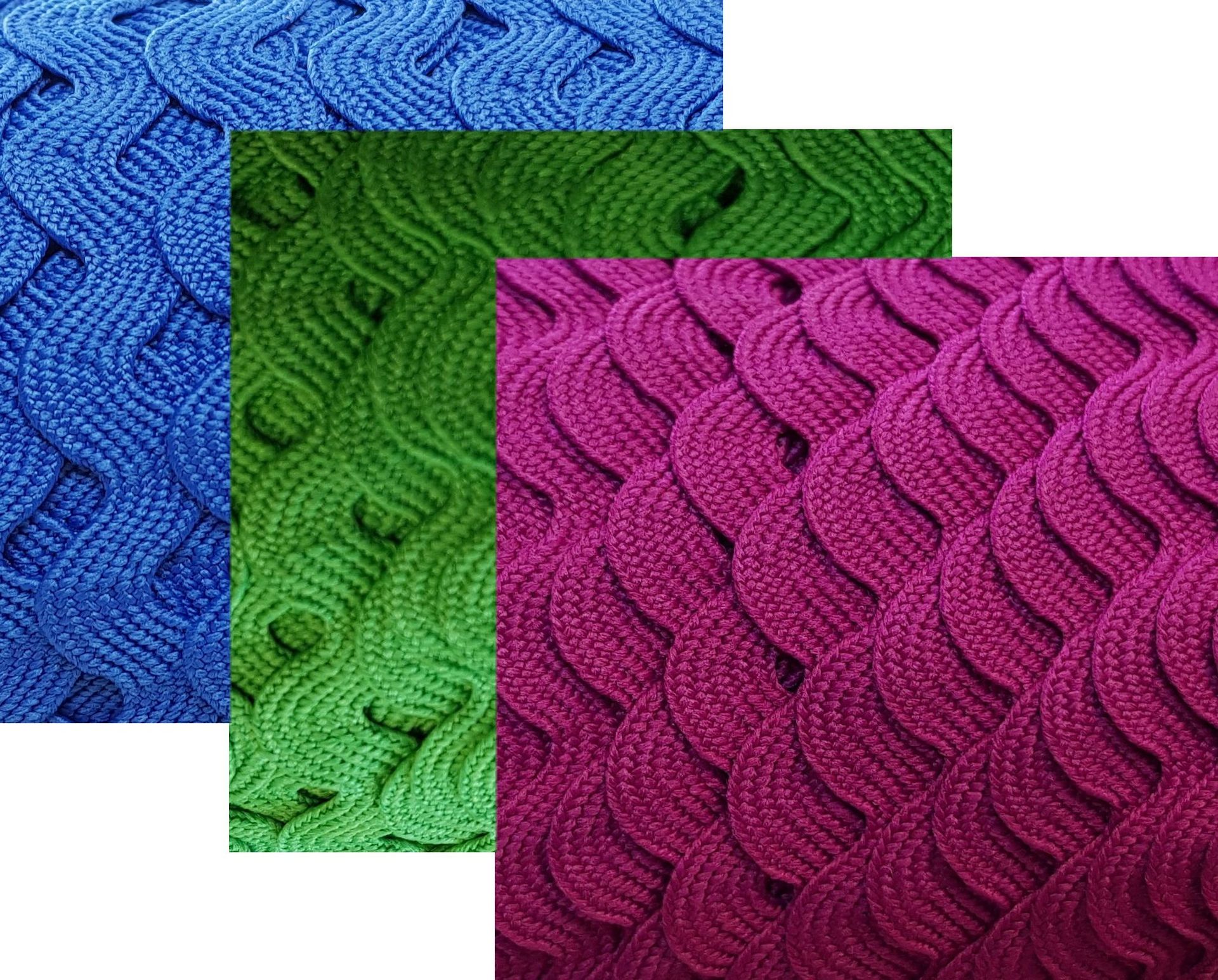 Zackenlitze 14mm breit, 100 % Polyester in verschiedenen Farben