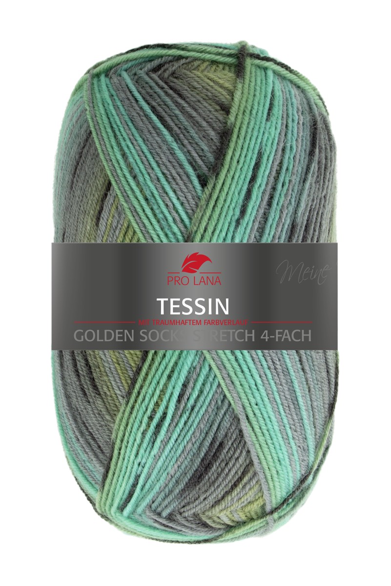 PRO LANA Golden Socks Stretch TESSIN 357 70% Schurwolle, 23% Polyamid; 7% Polyester Elité