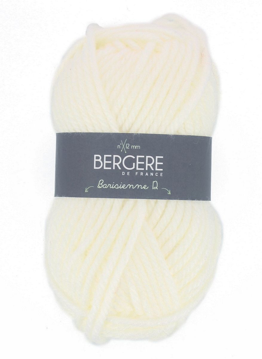 Bergere Barisienne 12, 100% Polyacryl 75m/150g,  Nadelstärke 12,0 Fb. Iceberg Bergere Barisienne 12, 100% Polyacryl 75m/150g,  Nadelstärke 12,0 Fb. Iceberg