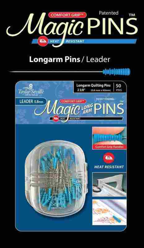 Taylor Seville Magic Pins - Longarm Pins / Leader 0,8 x 60 mm