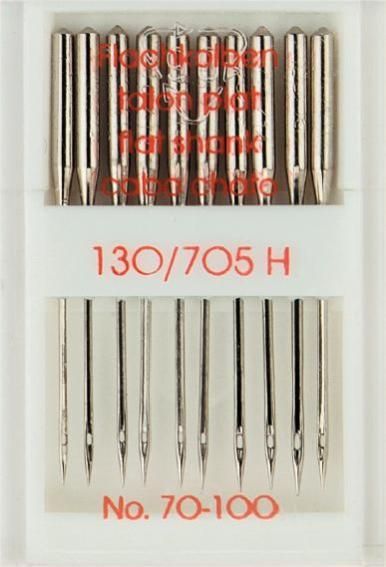 Nähmaschinennadeln 130/705 Standard 70-100 10 Stück