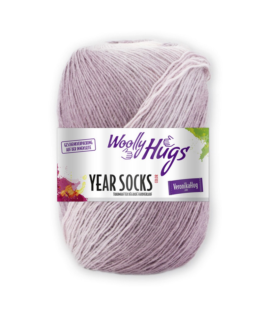 Woolly Hugs Year Socks in verschiedenen Farben 75 % Schurwolle; 25% Polyamid