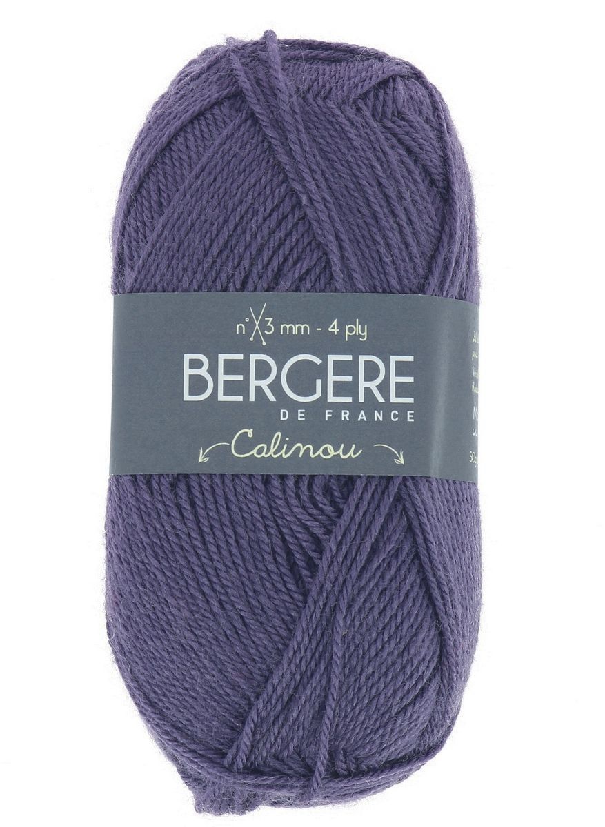 Bergere Calinou - Farbe Manganese 185m/50g, 75% Polyacryl, 25% Wolle 