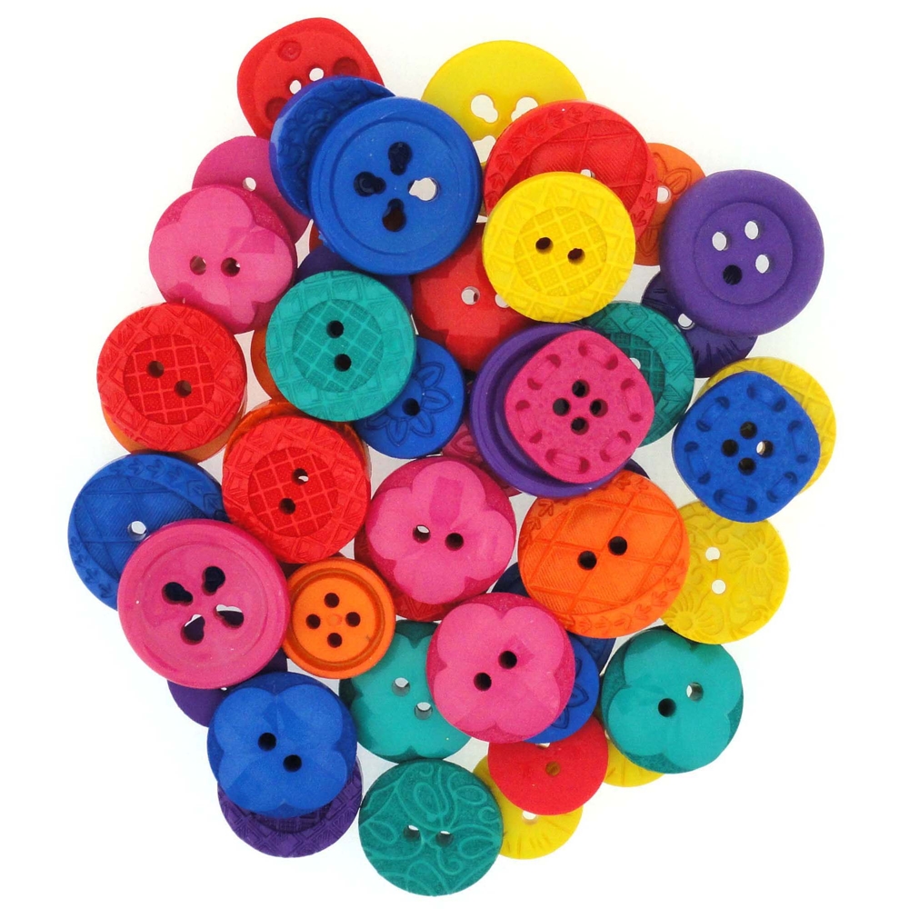 Dress It Up Knöpfe Color Me Color My World***