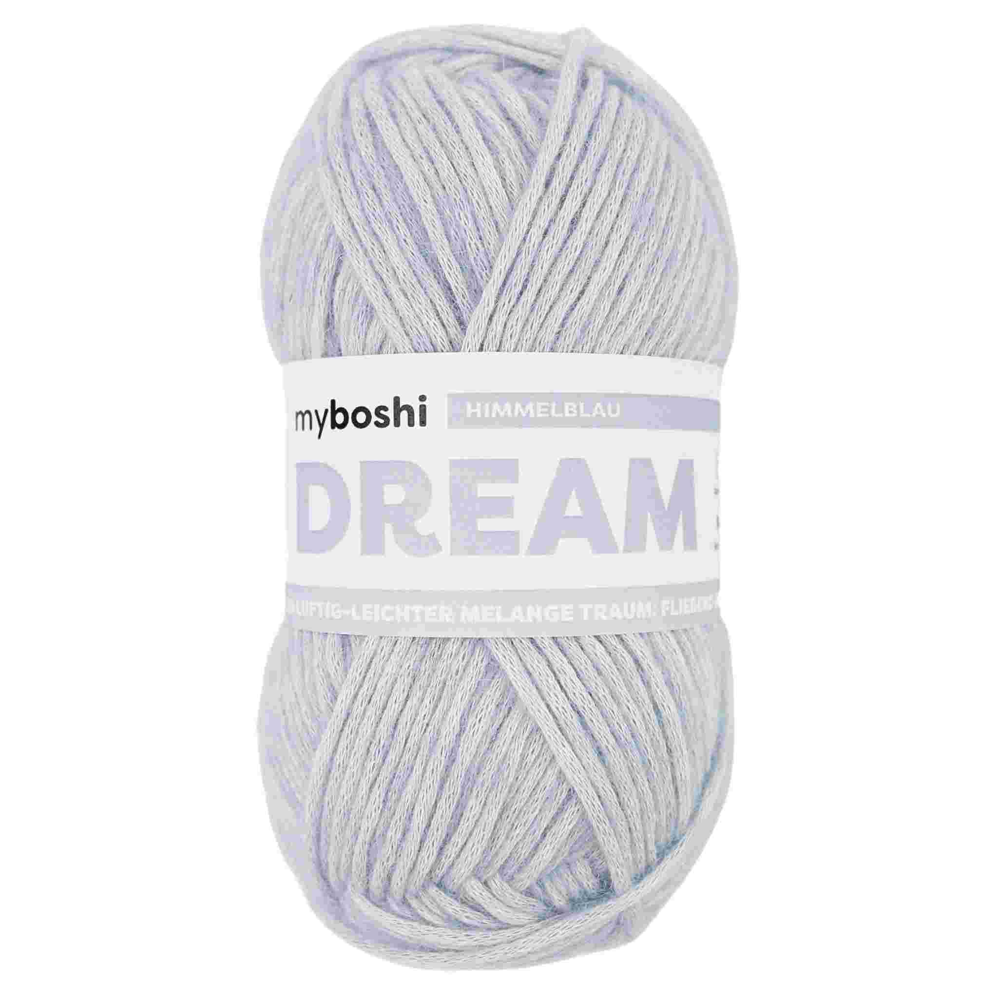 myboshi Dream, 76% Baumwolle, 22% Baby Alpaka, 2% Merino, 50g/95m, Nadelstärke 5-6mm