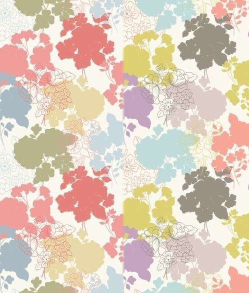 Baumwollwebware Timsbury Lane Multi Bouquet in verschiedenen Farben