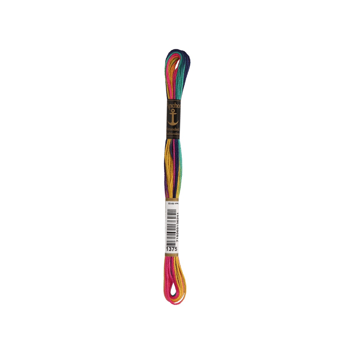 Anchor Sticktwist Multicolor 4615000 Fb. 1375 100% Baumwolle, Lauflänge 8m