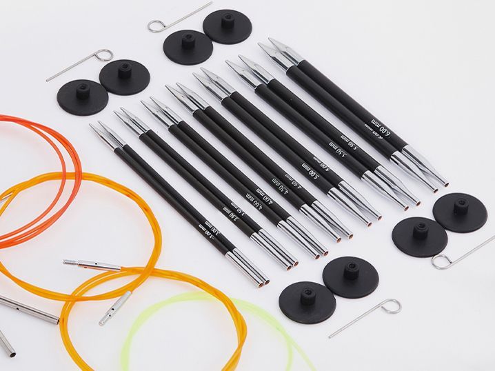 KnitPro Nadelspitzen Sets Karbonz 