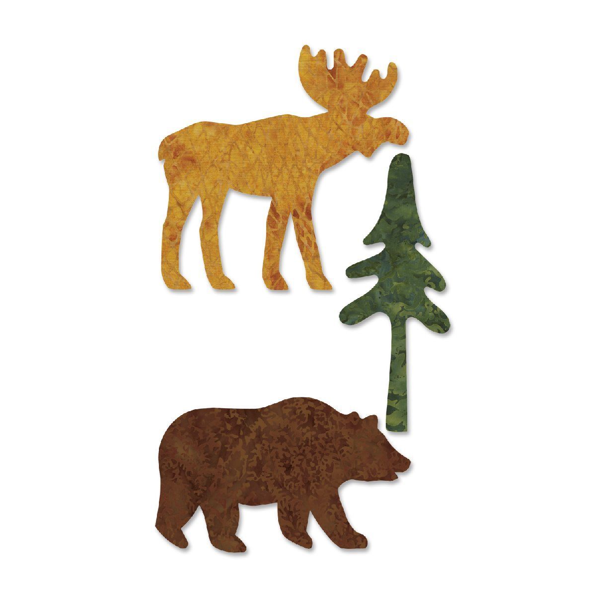 Accuquilt Stanzform Northwoods Medley - 55483