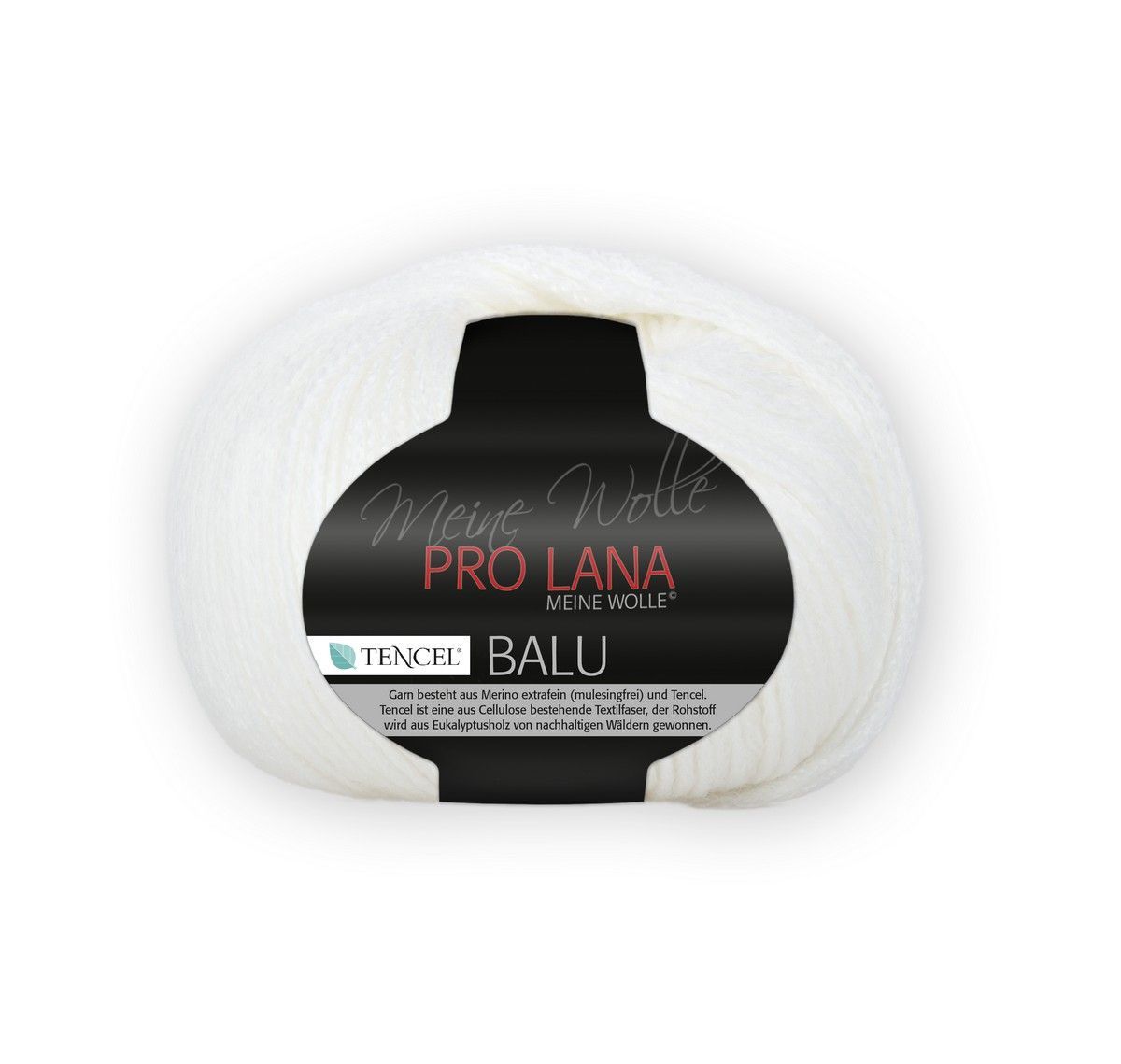 PRO LANA Balu, 42% Merino extrafein,  42% Lyocell (Tencel), 16% Poyamid, 50g