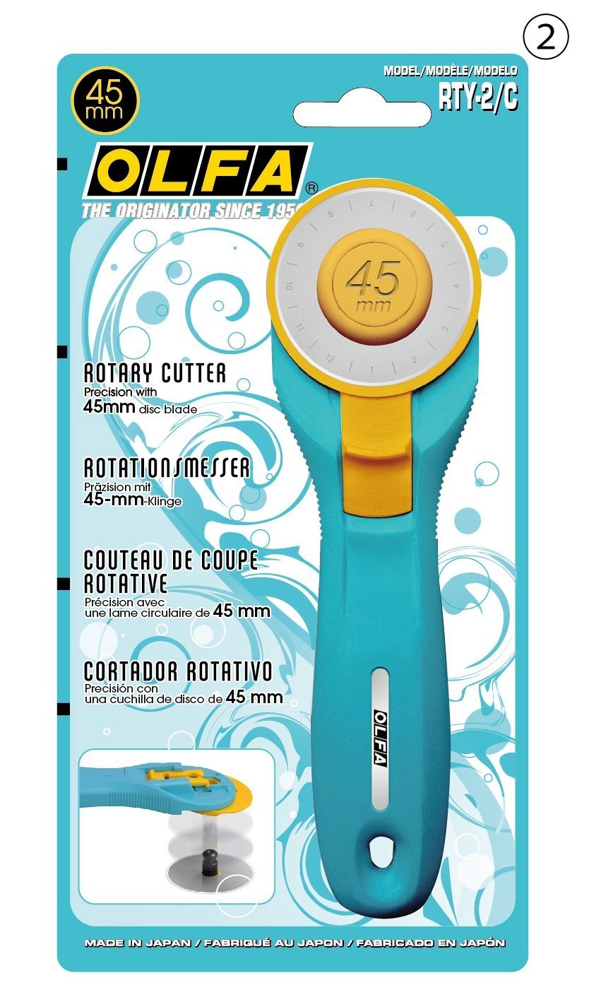 Rollschneider 45mm Olfa Aqua C  RTY-2/C