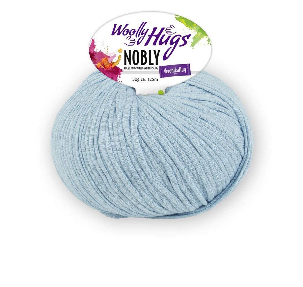 Woolly Hugs Nobly, Fb 53 74% Baumwolle / 26% Seide