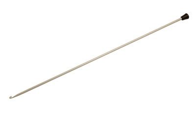 KnitPro Häkelnadeln afghanisch klassische Form Aluminium grau 2,00mm